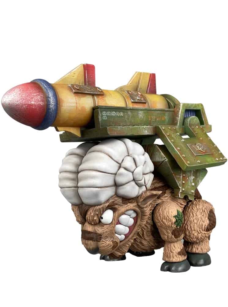 Juguete de ADN Premium Major Legger Mutton - Barnyard - Imagen 4