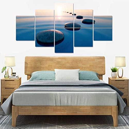 Paquete de 10 Paneles Acústicos Decorativos de Piedras del - Imagen 7