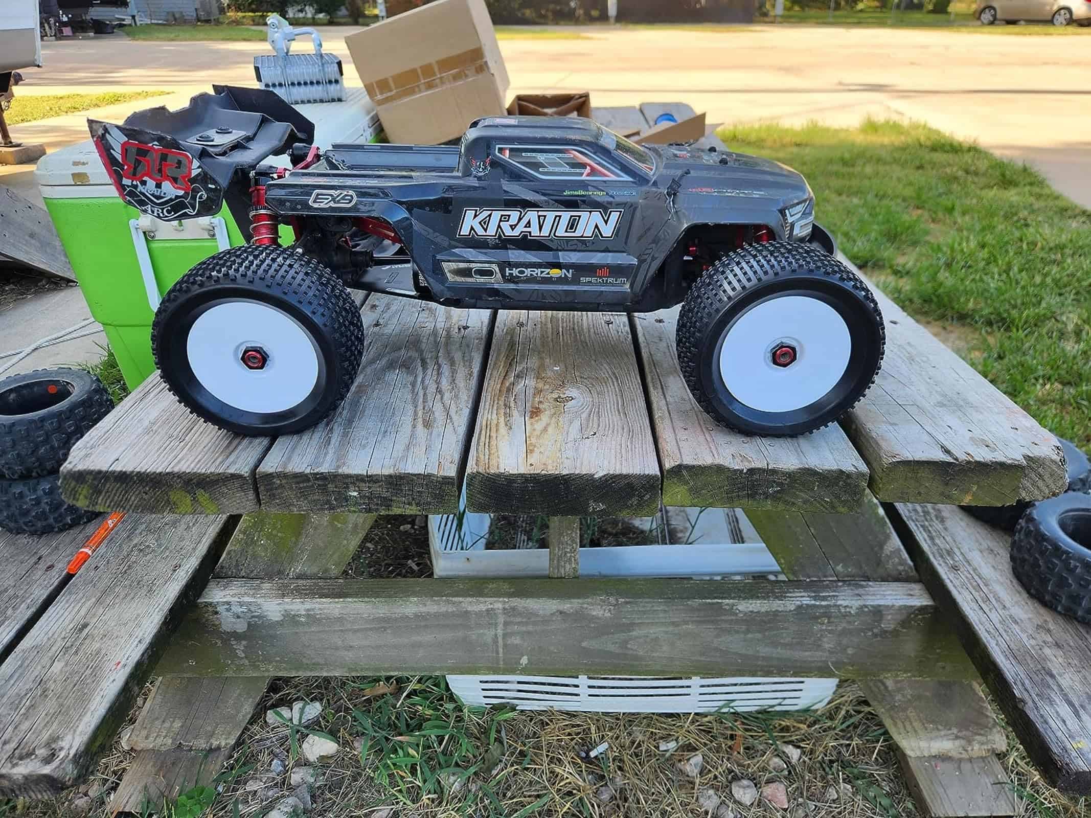 Llantas y Ruedas de Camión de Carreras Todo Terreno RC 1/8 - Imagen 7