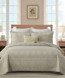 Juego de Colchas Boho Queen DDUOXIN - Colcha de algodón