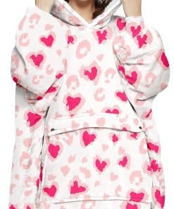 Manta con capucha KFUBUO para adulto Sherpa - Todos los