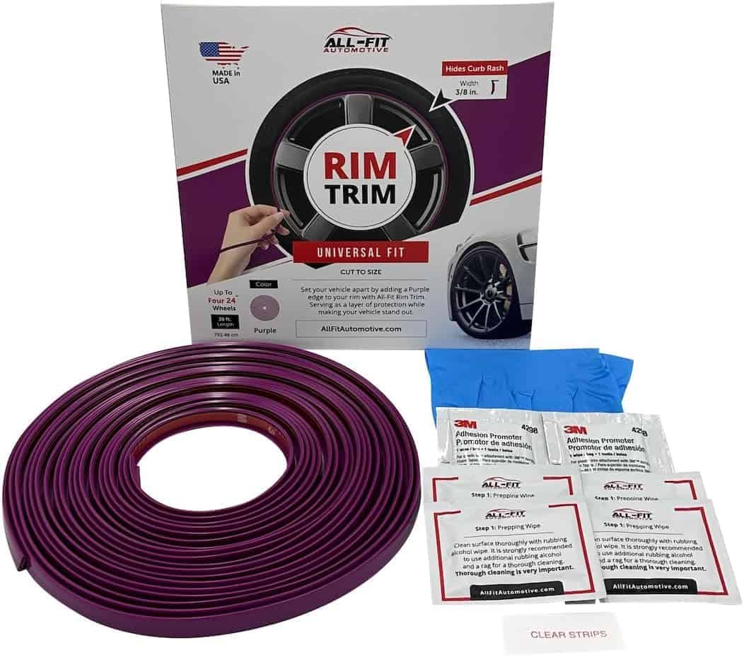 Tiras de protección de llanta All-Fit -Morado - Imagen 5