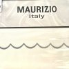 Juego de Sábanas Blancas Brillantes Maurizio Italy de 4