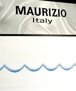 Juego de Sábanas Blancas Maurizio Italy de 4 Piezas 100%