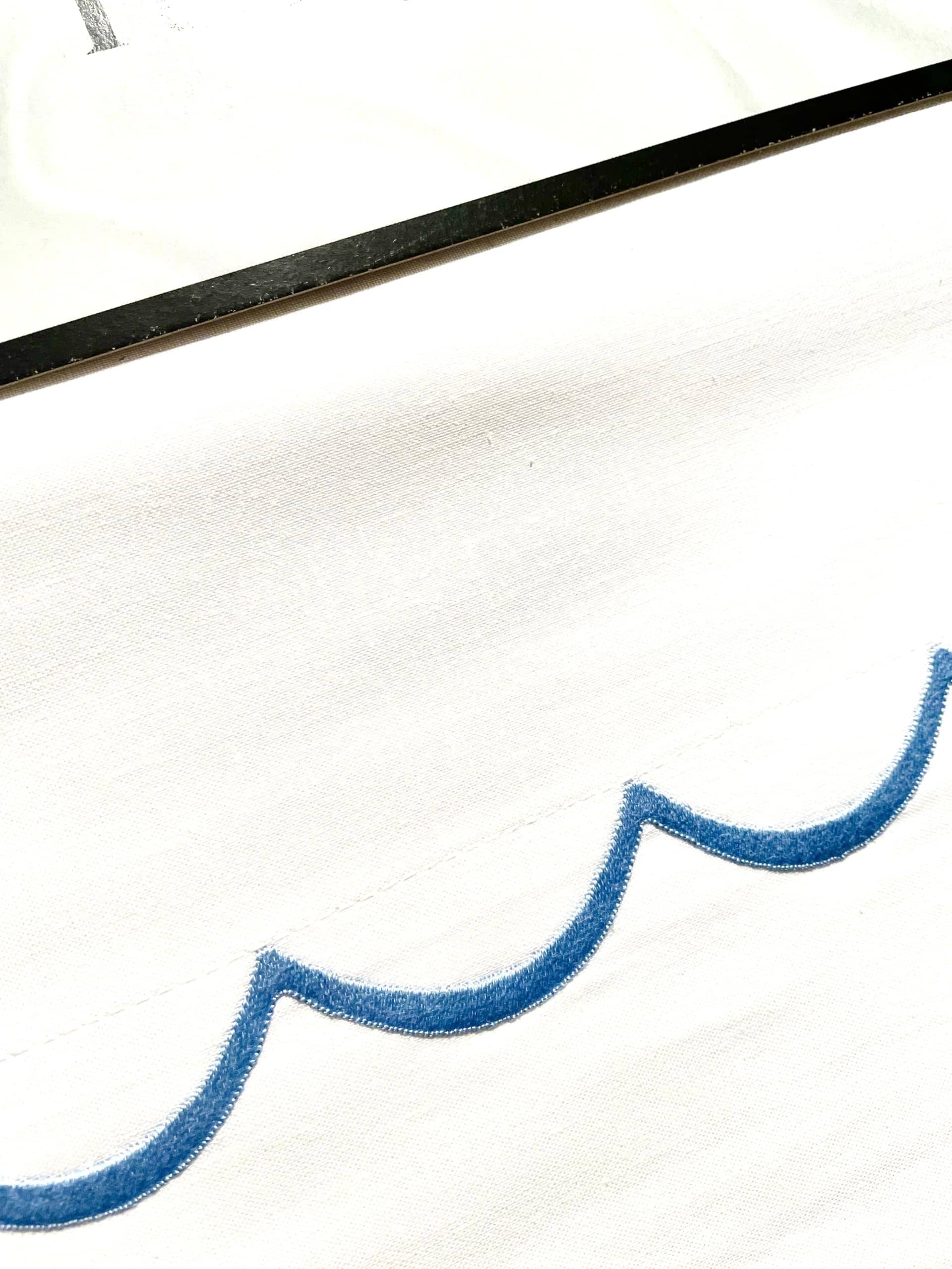 Juego de sábanas blancas Maurizio Italy de 4 piezas de 100% - Imagen 4