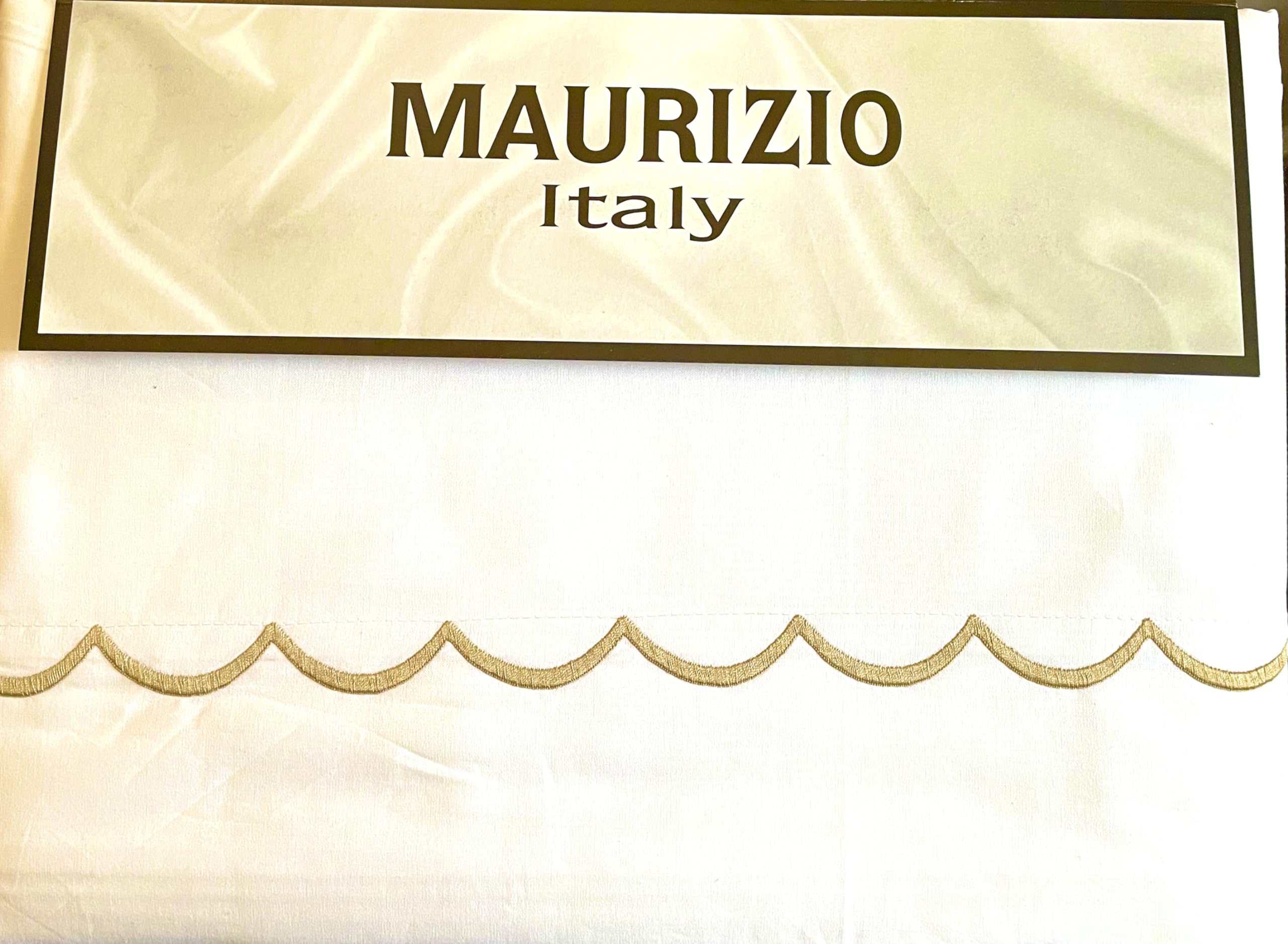 Juego de sábanas Maurizio Italy de 4 piezas -Golden Copper