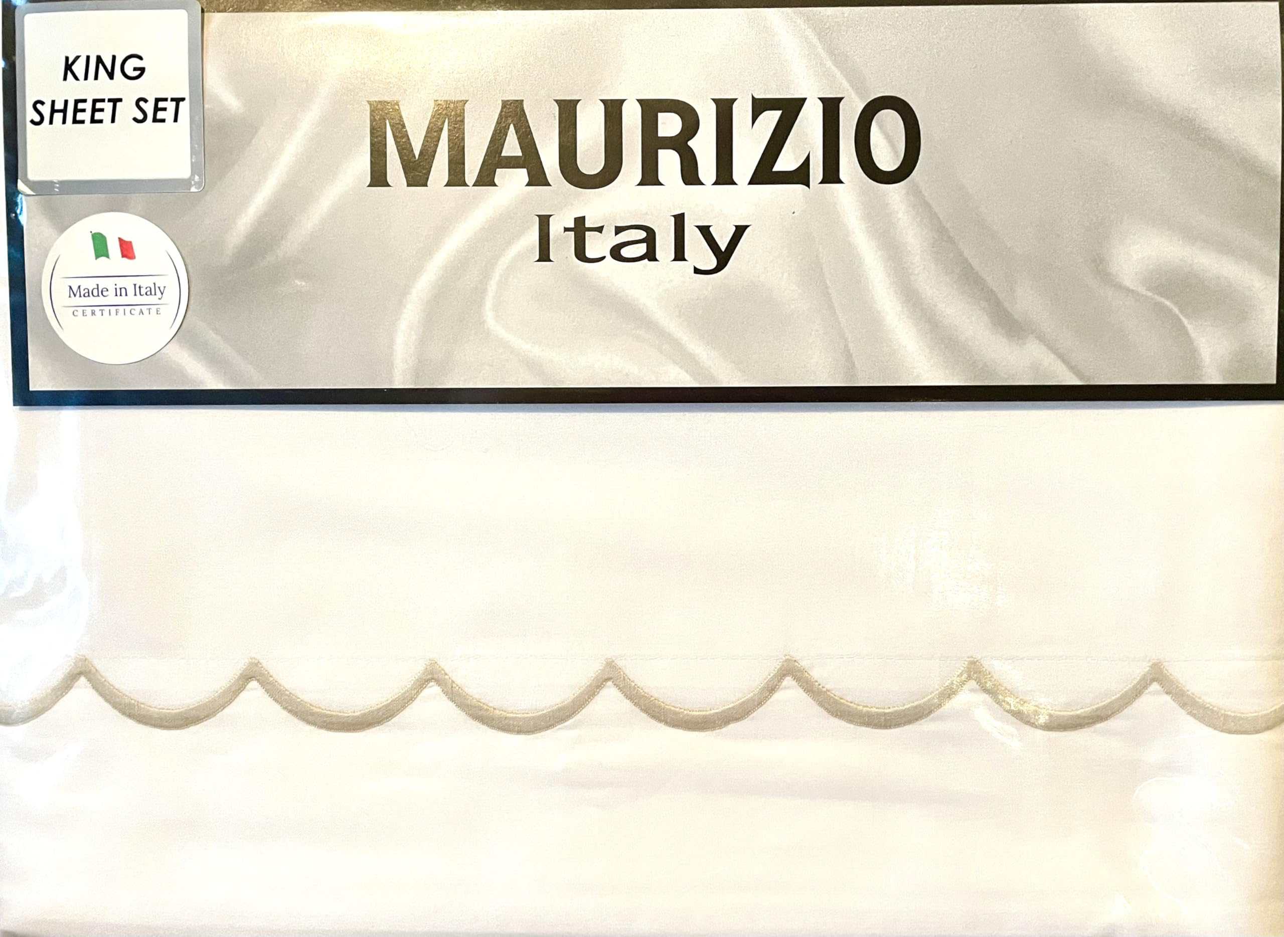 Juego de Sábanas Maurizio Italy de 4 Piezas - EE.UU.))