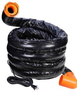 Manguera de Alcantarillado Calefaccionada de 20 pies para