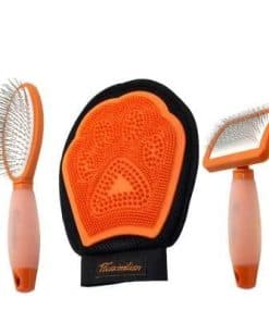 Set de 3 Cepillos para Perro y Gato 3 en 1 - Cepillo