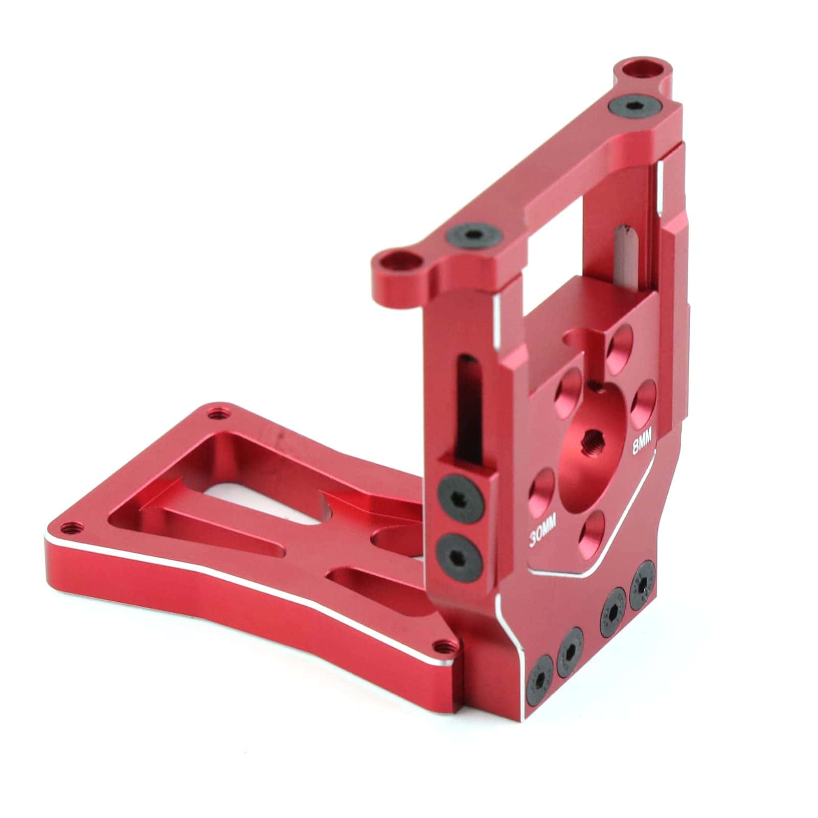 Soporte de motor de liberación rápida de -Rojo - Imagen 5