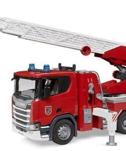 Bruder - Camión de bomberos SCANIA Super 560R con bomba de