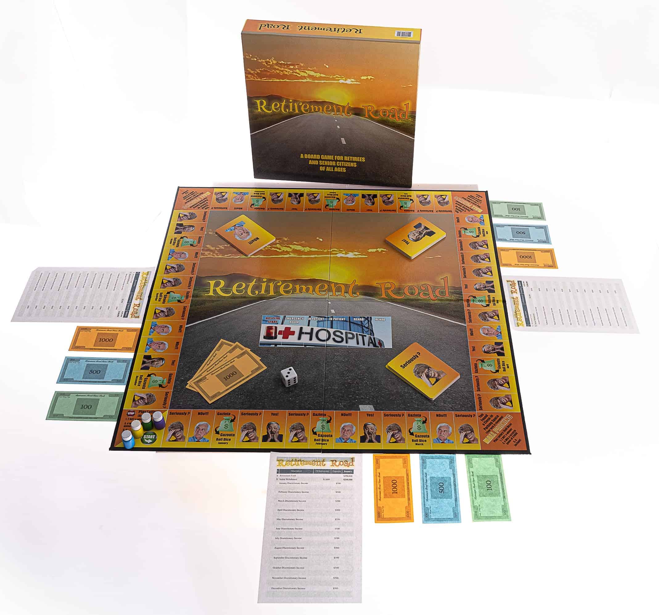 Juego de Mesa Retirement Road | Regalo de Jubilación | - Imagen 5