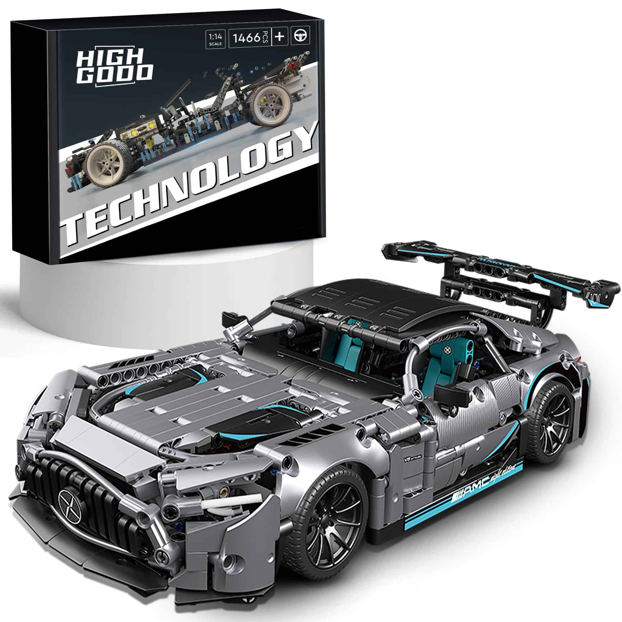Kit de construcción de automóvil de carreras HIGH GODO para