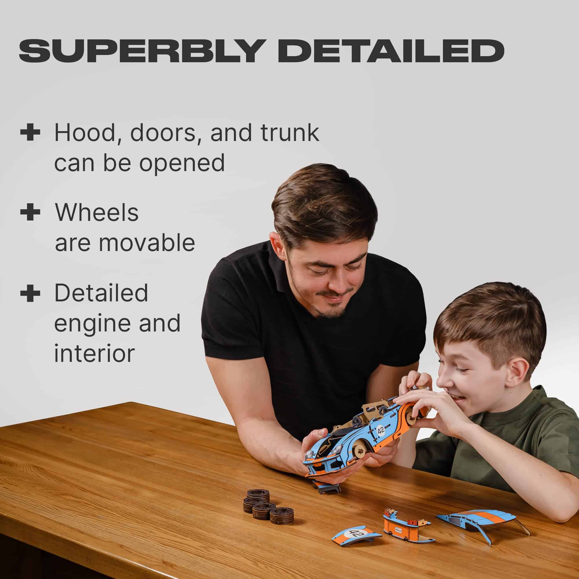 Rompecabezas de madera original UNIDRAGON para adultos - Imagen 4