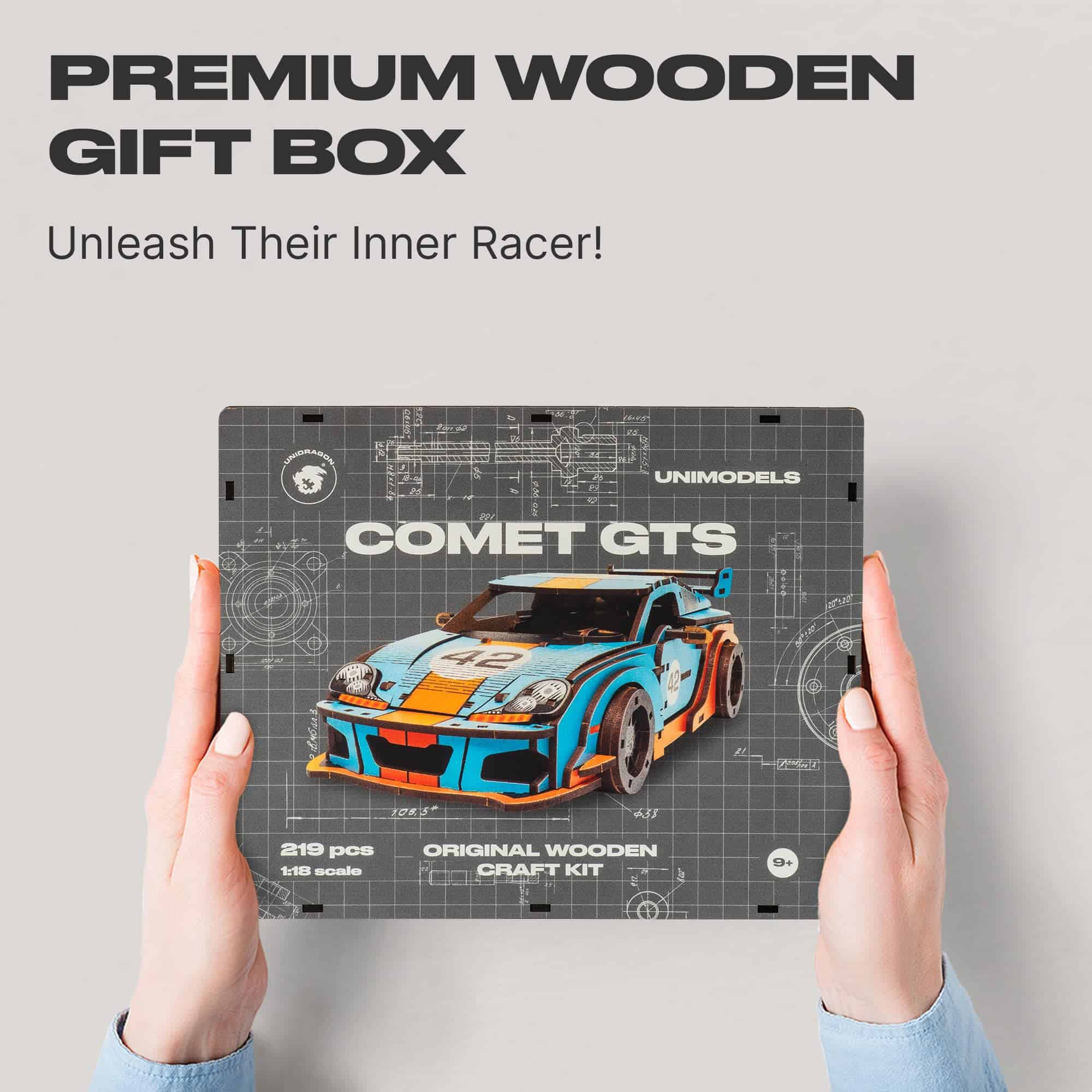 Rompecabezas de madera original UNIDRAGON para adultos - Imagen 7