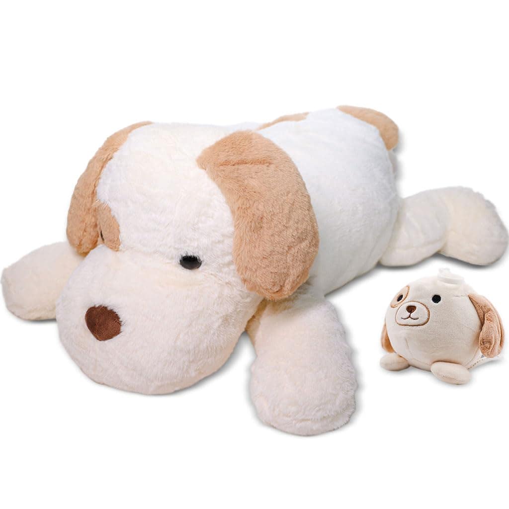CUDDLERY Peluche Ponderado de Lujo de 6 libras - Perrito de