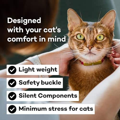 Catlog Smart Collar (Rojo, XXL) - Collar Inteligente para - Imagen 6