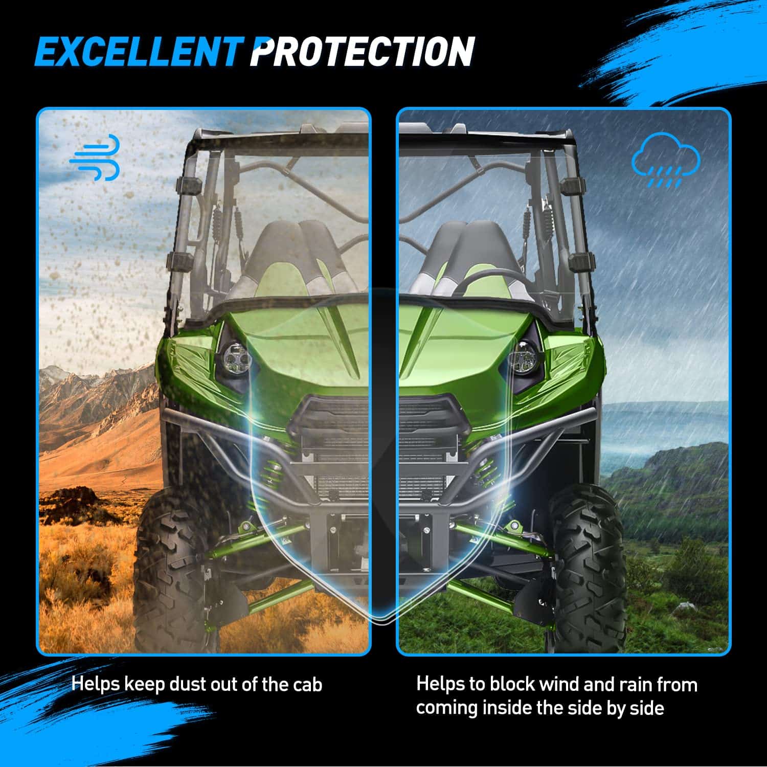 Parabrisas Delantero Frokom, Parabrisas Completo Compatible - Imagen 4