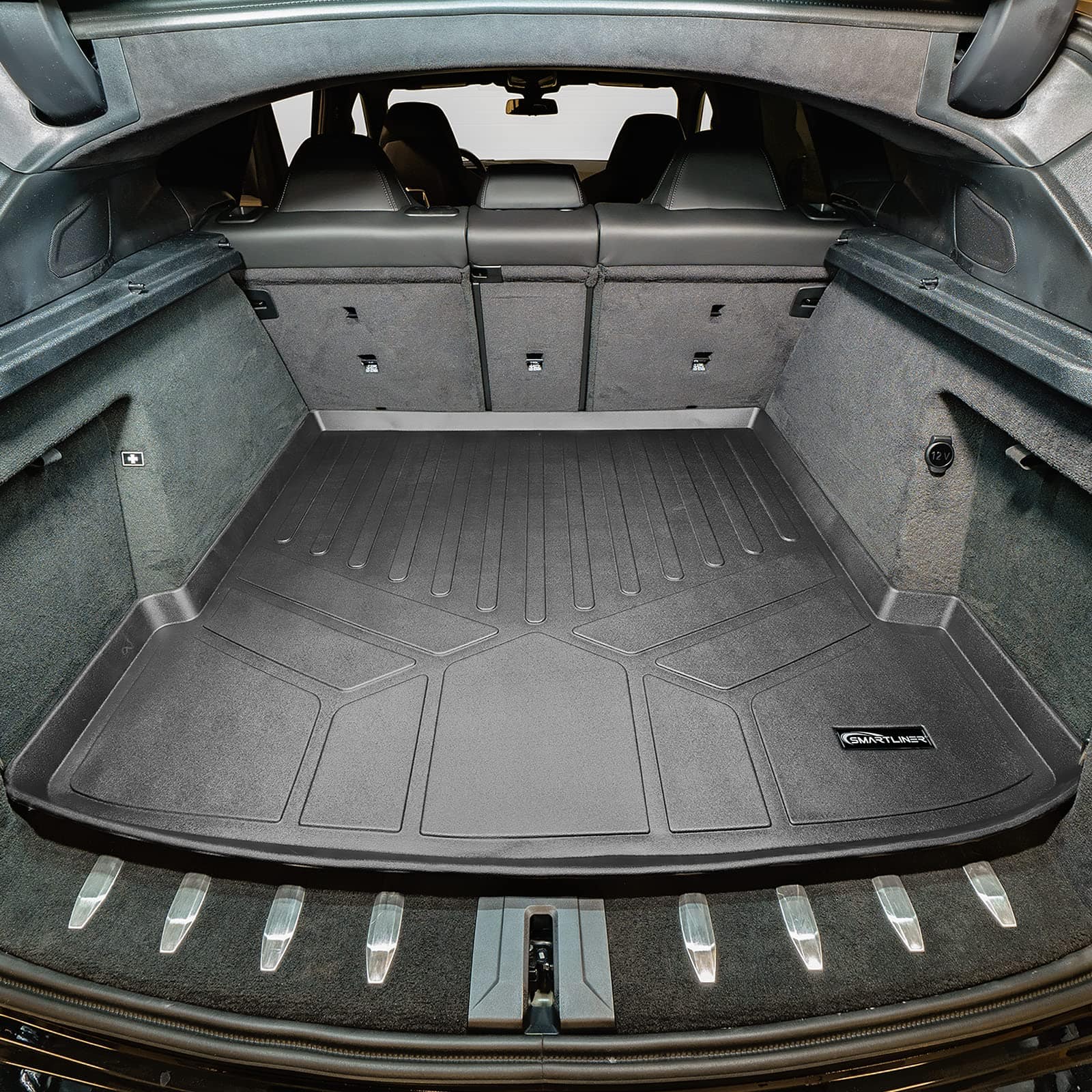 SMARTLINER Funda de carga negra a medida para BMW XM - Imagen 3