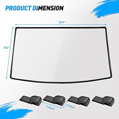 Parabrisas Delantero Completo Frokom Compatible con Polaris - Imagen 8