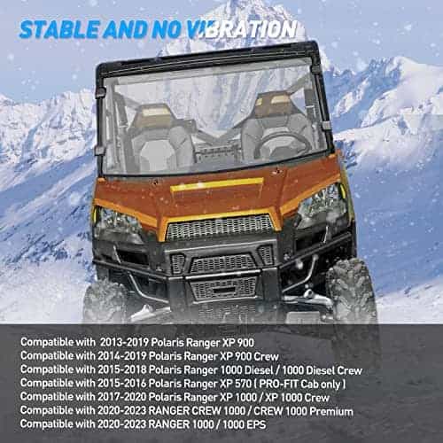 Parabrisas Delantero Completo Frokom Compatible con Polaris - Imagen 10