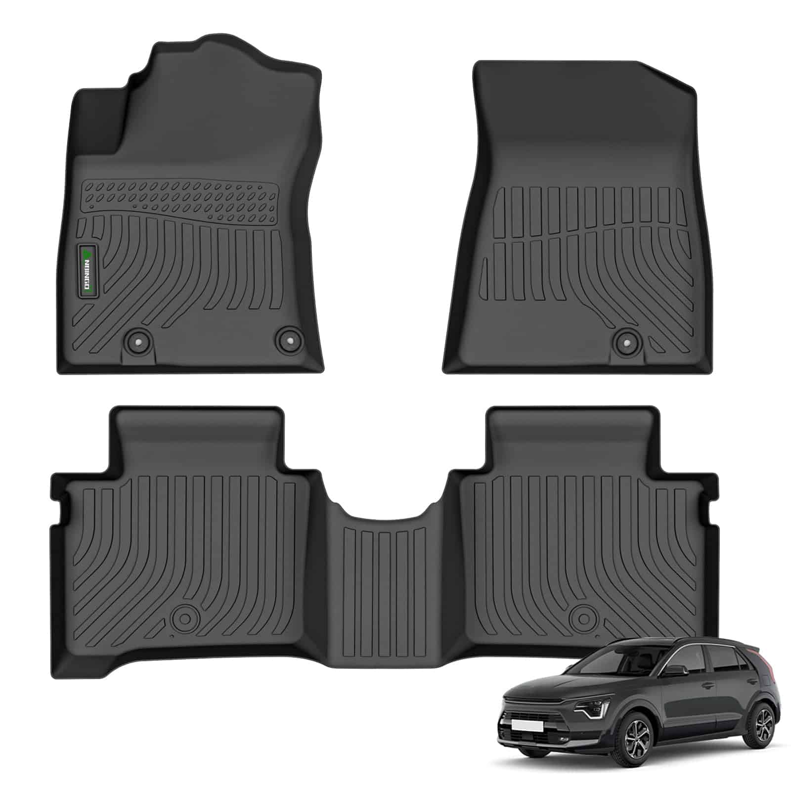 Tapetes para piso personalizados para Kia NIRO & NIRO