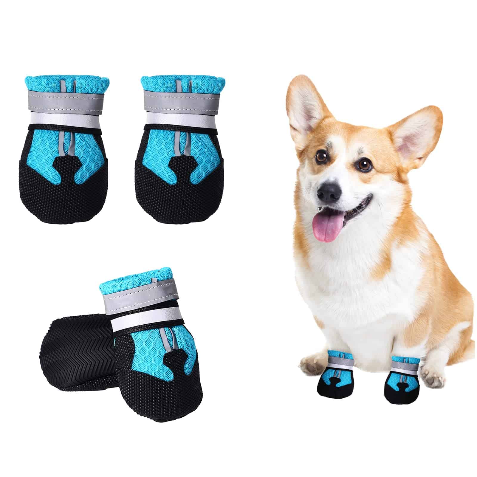 Botas para Perros Udebohe para Exterior e Interior (4