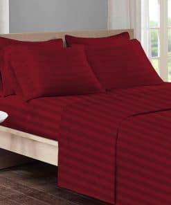 Juego de sábanas de algodón Pizuna tamaño Twin, 300 hilos,