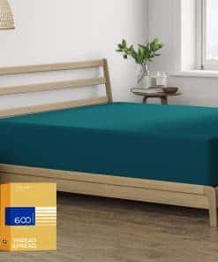 Sábana Ajustable de 100% Algodón Egipcio California King -