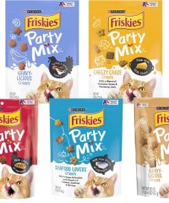 Friskies-Party Mix Cat Treats Huge Variety Pack - Seven