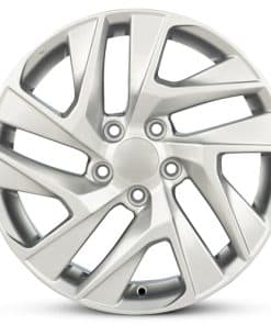 Rin de aluminio plateado pintado de 17 pulgadas para Honda