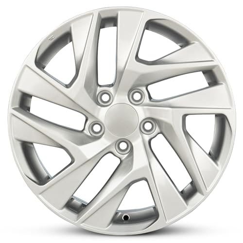 Rin de aluminio plateado pintado de 17 pulgadas para Honda