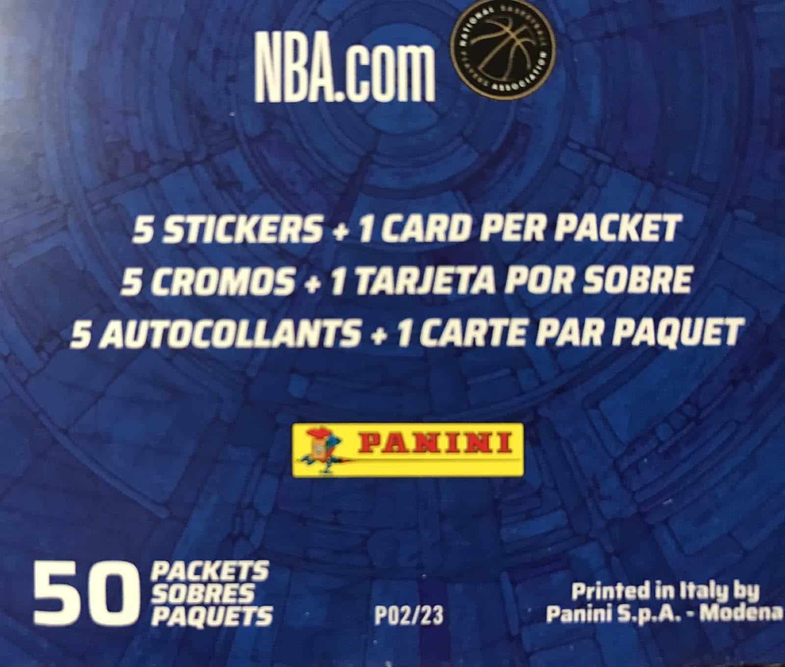 Caja Sellada de 2022 2023 Panini NBA Basketball Sticker - Imagen 5