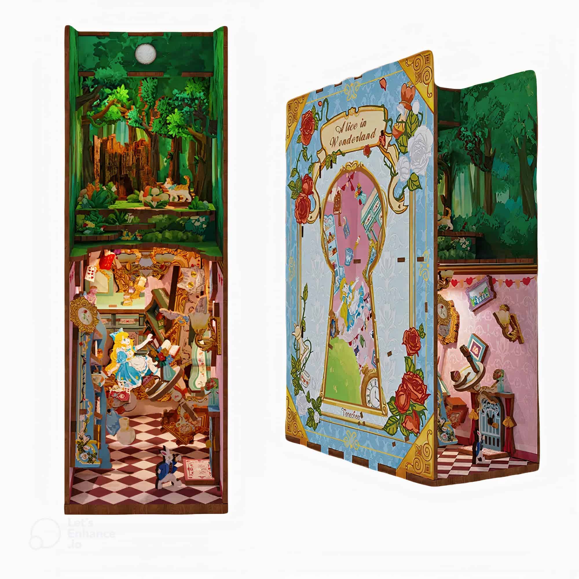 Kit de Rincón de Libro de Alicia en el País de las