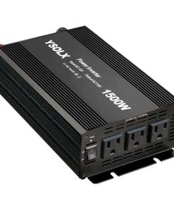 Inversor de corriente YSOLX 1500W 12V a 110V - Inversor de