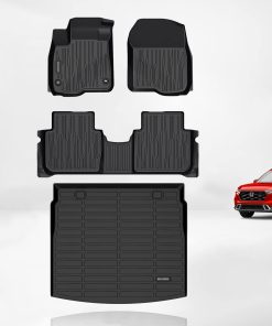 Tapetes de suelo para todo clima KELCSEECS y forro de