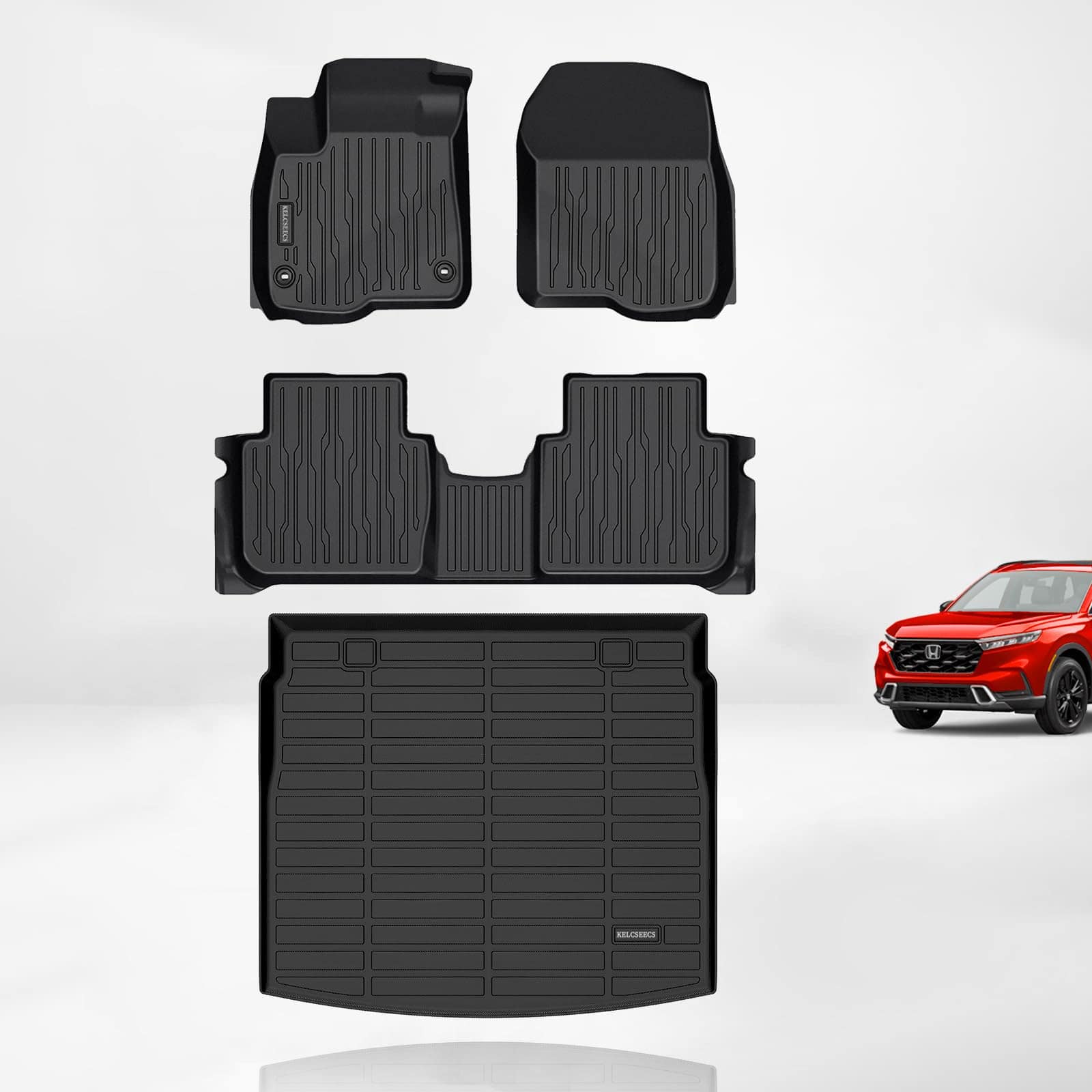 Tapetes de suelo para todo clima KELCSEECS y forro de