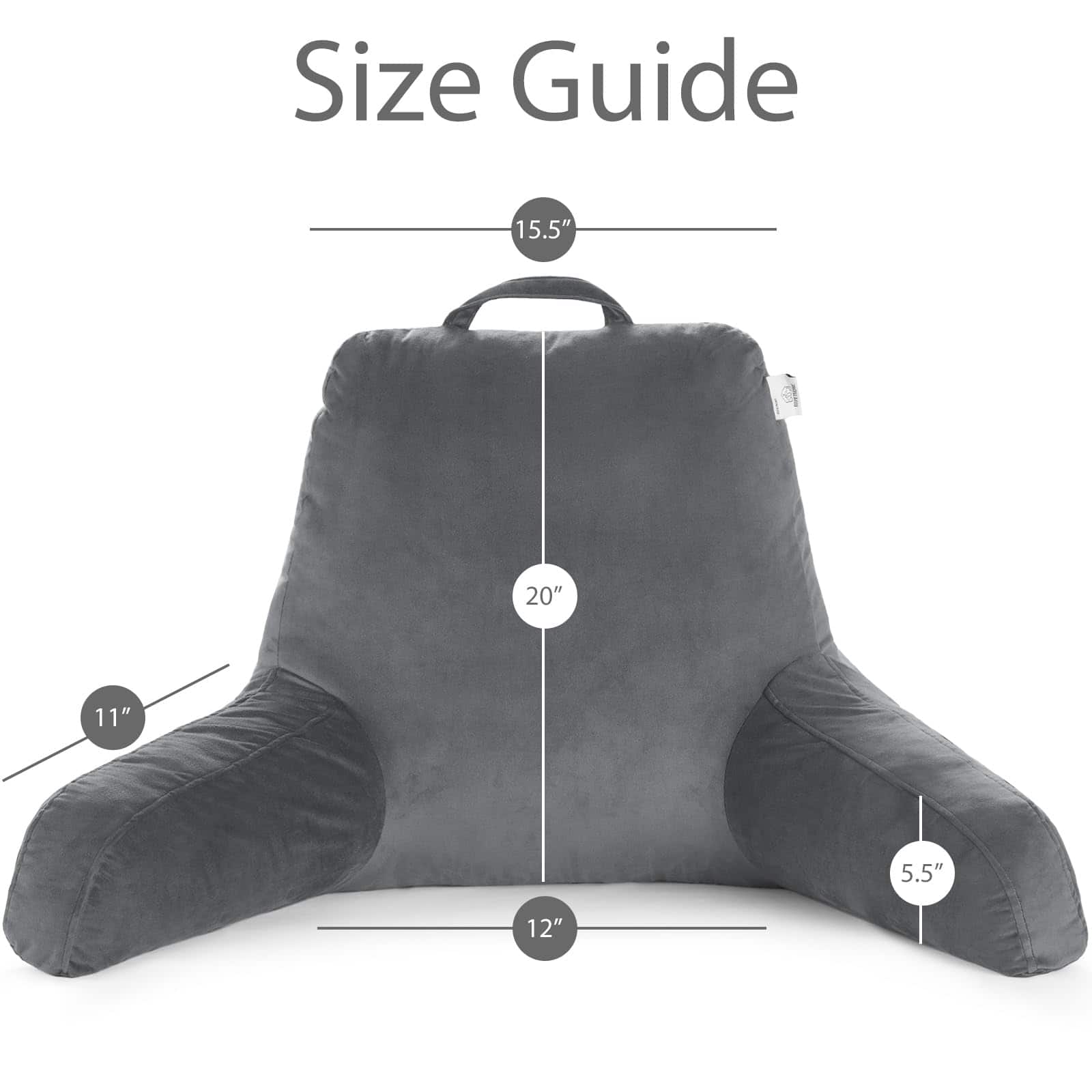 Almohada de Lectura RRPETHOME para Cama de Adulto, Almohada - Imagen 5