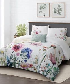 Juego de Edredón King Size - Conjunto de 3 Piezas de