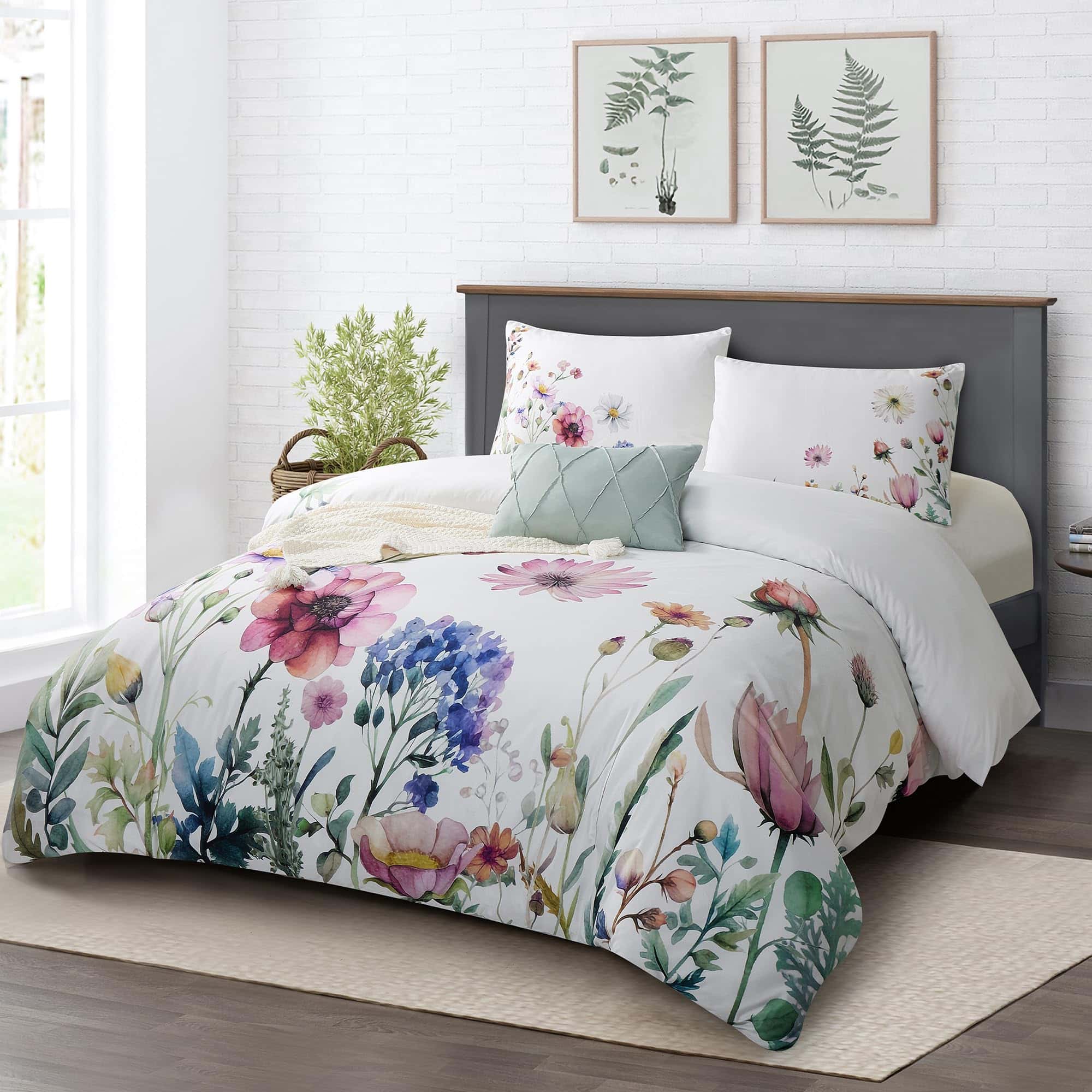 Juego de Edredón King Size - Conjunto de 3 Piezas de