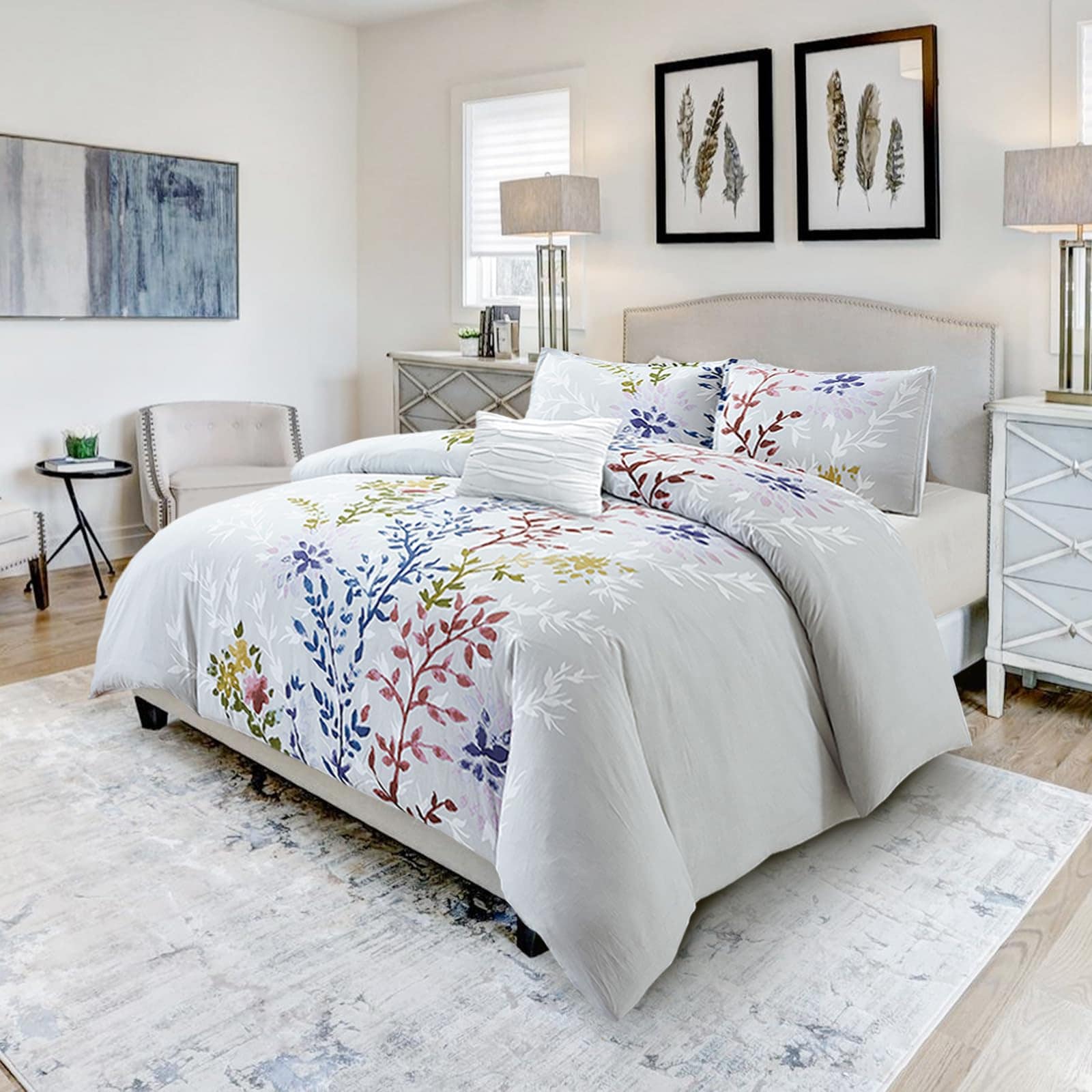 Set de Edredón King Size - Style Quarters 3 Piezas 100% - Imagen 3