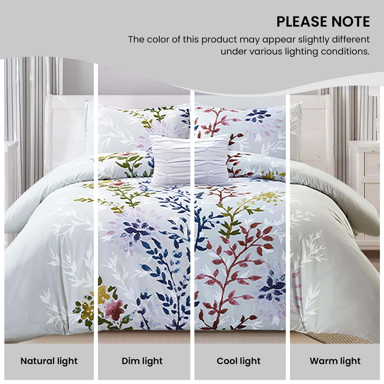 Set de Edredón King Size - Style Quarters 3 Piezas 100% - Imagen 8