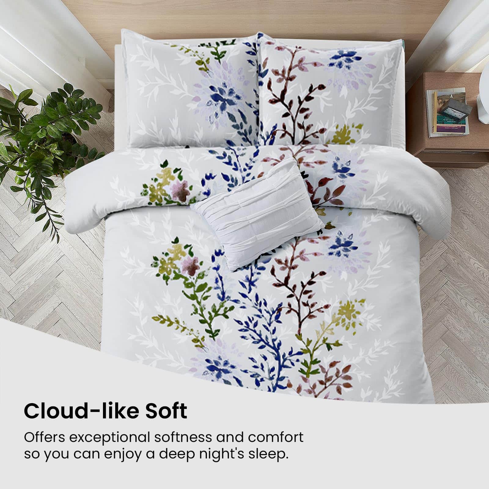 Set de Edredón King Size - Style Quarters 3 Piezas 100% - Imagen 4