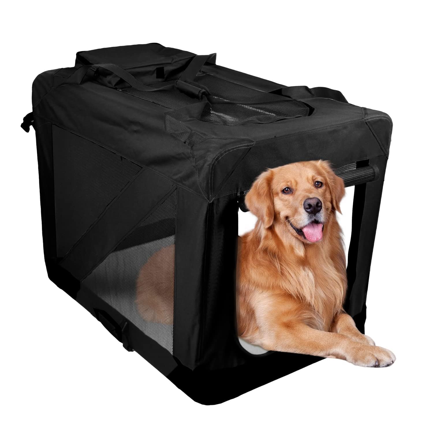 Jaula de perro plegable suave ZAKAPAWS, 36'' Kennel