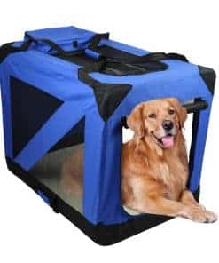Transportadora de Mascotas Plegable ZAKAPAWS para Perros,