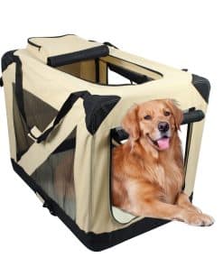 ZAKAPAWS Transportadora de Mascotas, Casa de Perro Plegable