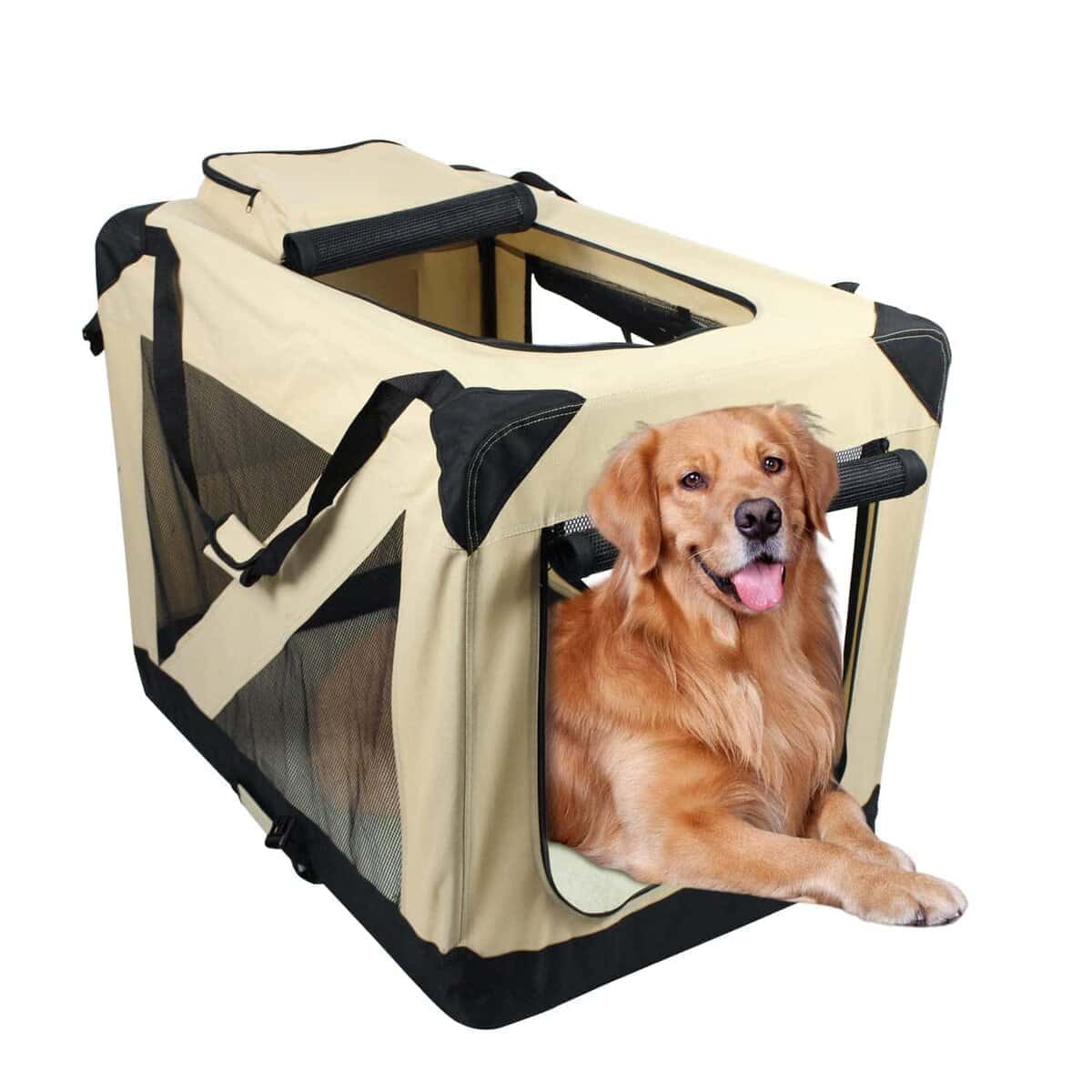 ZAKAPAWS Transportadora de Mascotas, Casa de Perro Plegable