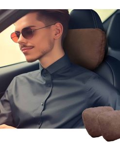 Almohada de cuello para coche POKSRI, soporte de cabeza de