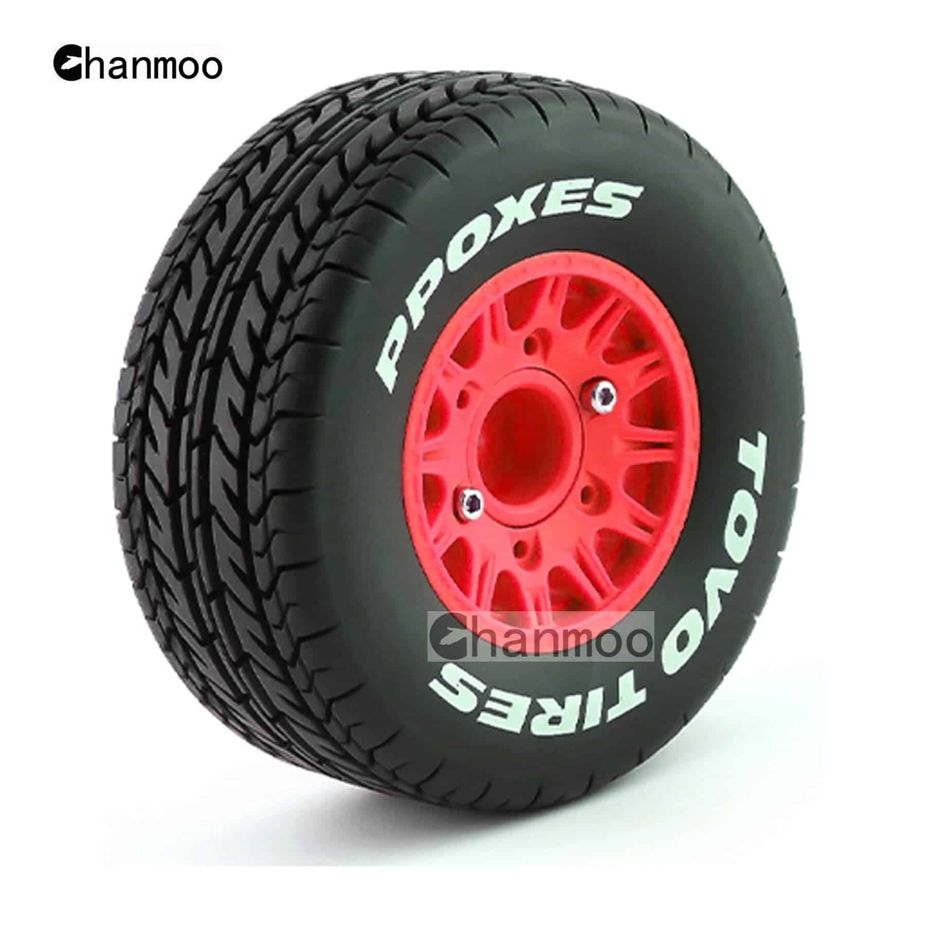 Neumáticos y Ruedas para Camiones Cortos de Carreras 1/10 - Imagen 7