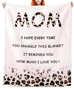 GEIFIN Regalos de manta del Día de la Madre para mamá de